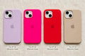 Fundas Silicona iPhone 14 / 15 / 16 - 9 Colores Premium - Suave al Tacto y Anti Golpes - Bravauy7