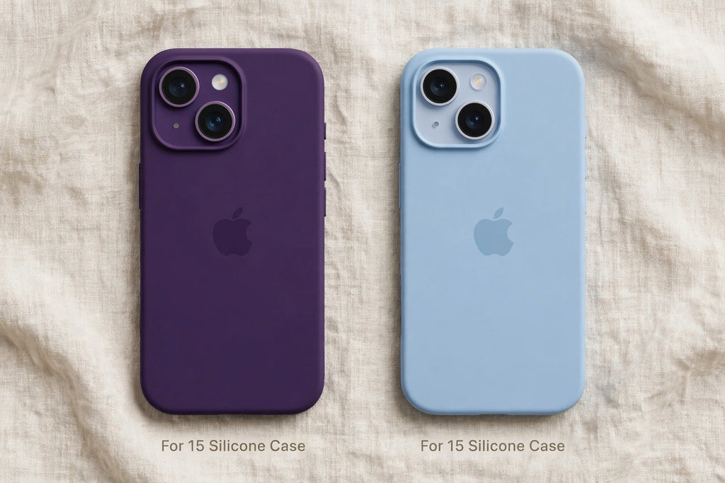 Fundas Silicona iPhone 14 / 15 / 16 - 9 Colores Premium - Suave al Tacto y Anti Golpes - Bravauy7