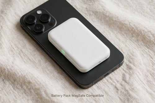 Battery Pack Magnético 5000mAh Compatible MagSafe iPhone - Carga Inalámbrica - Bravauy7